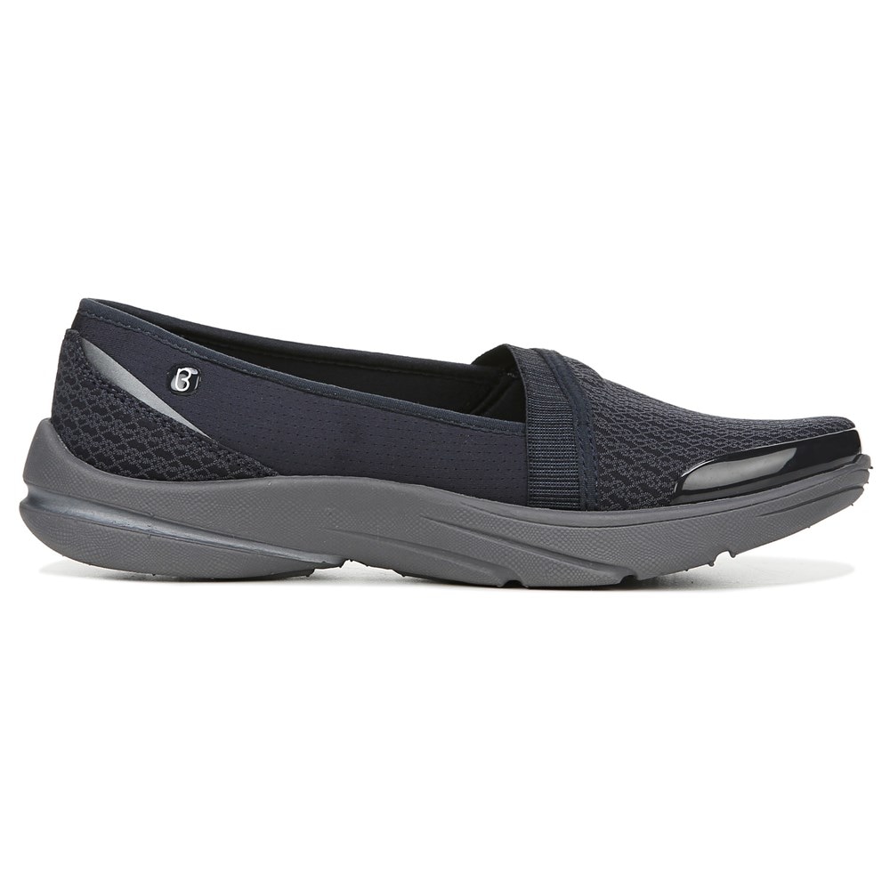 Bzees Lollipop Slip On - Navy Print Mesh Bzees Lollipop Slip On - Navy Print Mesh