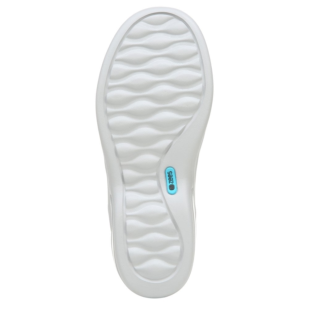 Bzees Niche Slip On - Bright White Fabric