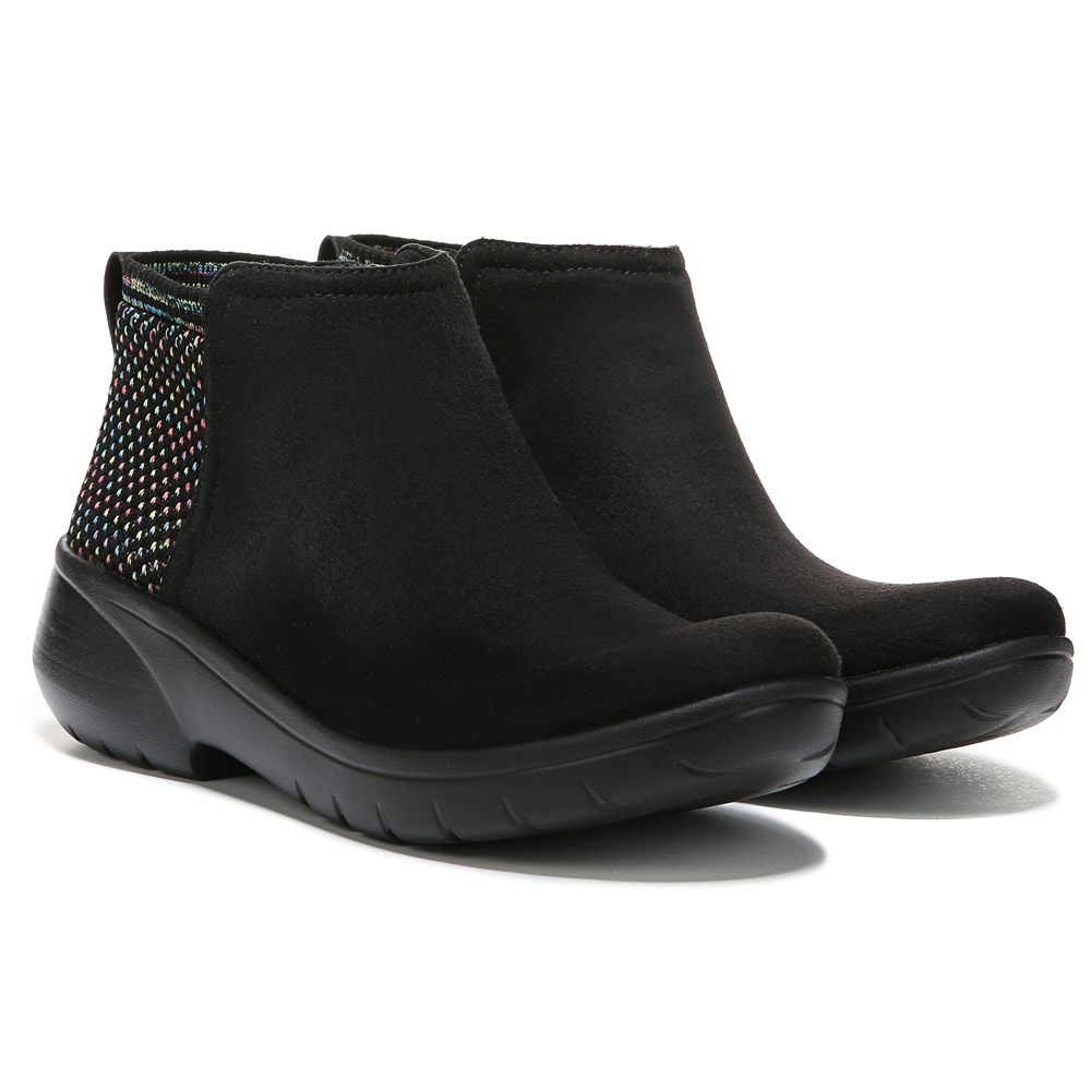 Bzees Karma Bootie - Black Rainbow Microfiber
