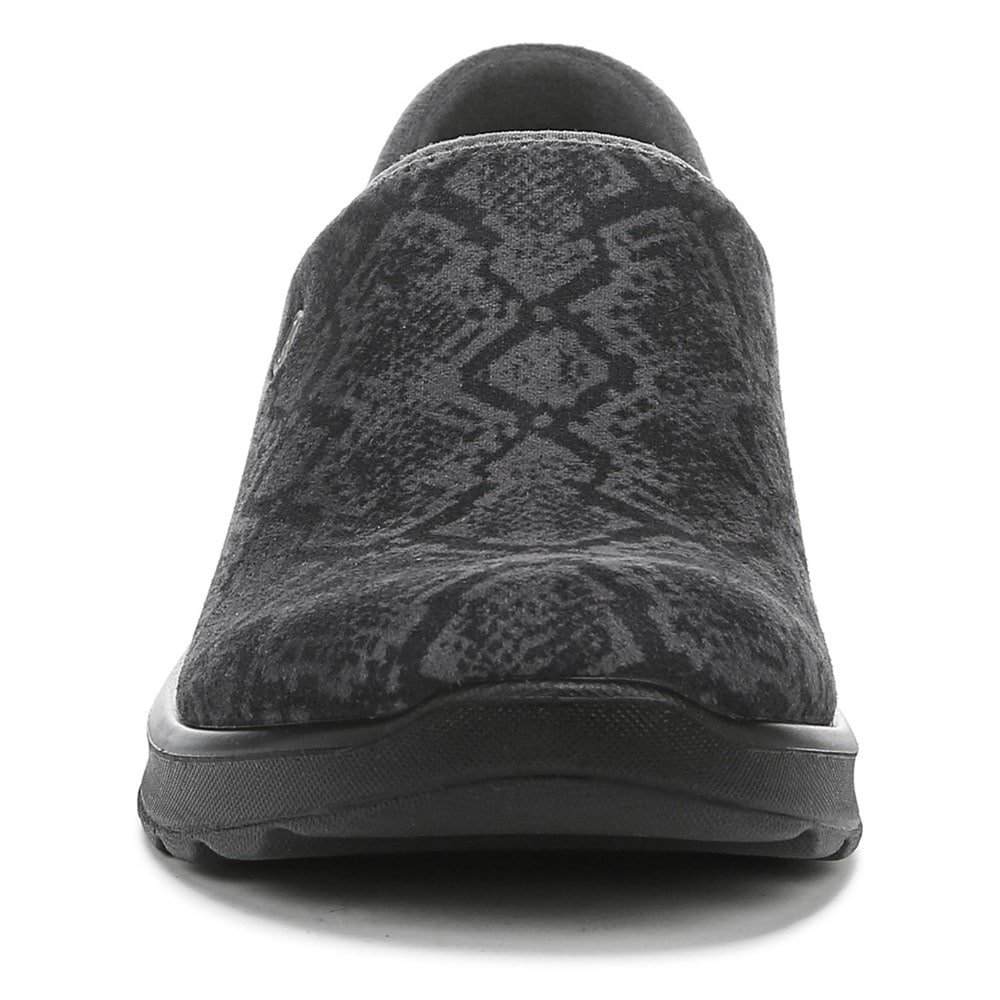Bzees Getaway Mule Sneaker - Grey Snake Fabric Bzees Getaway Mule Sneaker - Grey Snake Fabric