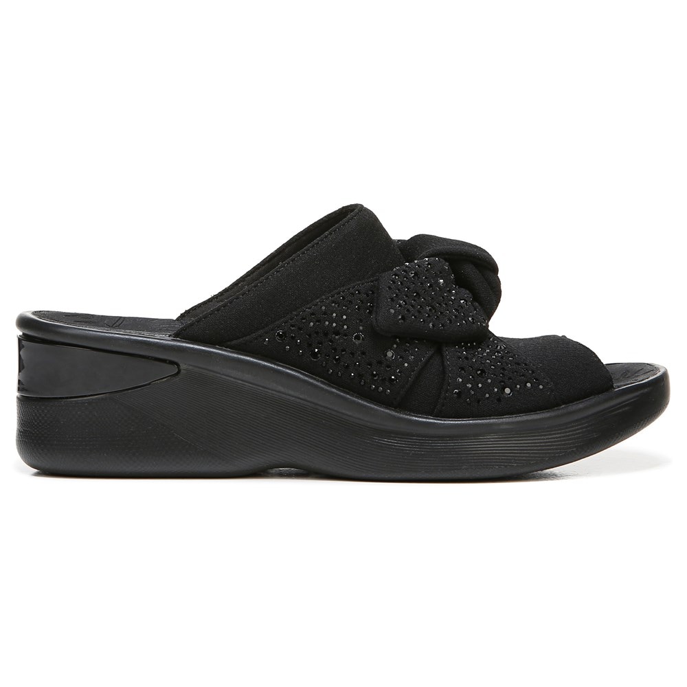 Bzees Smile Bright Slide Sandal - Black Bzees Smile Bright Slide Sandal - Black