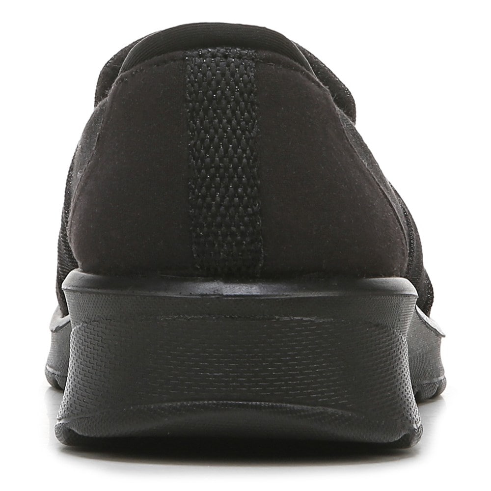 Bzees Glimmer Slip On - Black Shimmer Fabric Bzees Glimmer Slip On - Black Shimmer Fabric