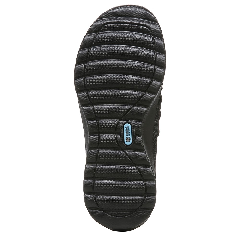 Bzees Glimmer Slip On - Black Shimmer Fabric Bzees Glimmer Slip On - Black Shimmer Fabric
