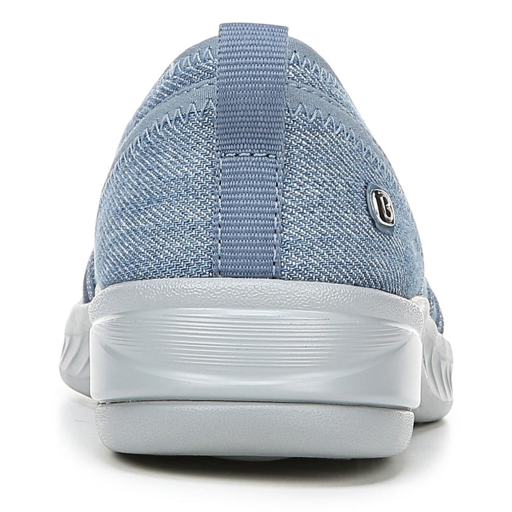 Bzees Niche Slip On - Washed Denim Fabric