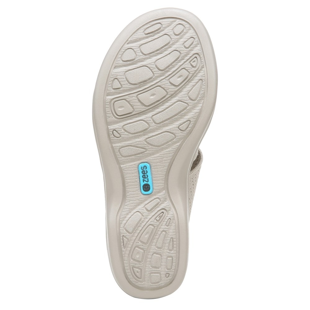 Bzees Double Up Slingback Wedge Sandal - Sand Knit Bzees Double Up Slingback Wedge Sandal - Sand Knit