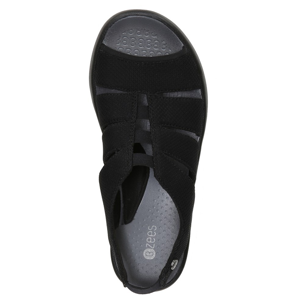 Bzees Finale Peep Toe Sandal - Black
