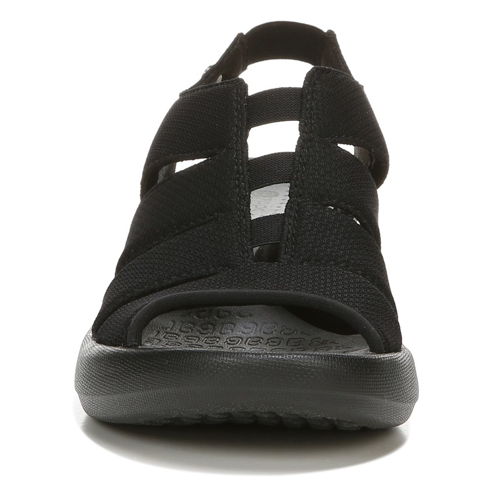 Bzees Finale Peep Toe Sandal - Black