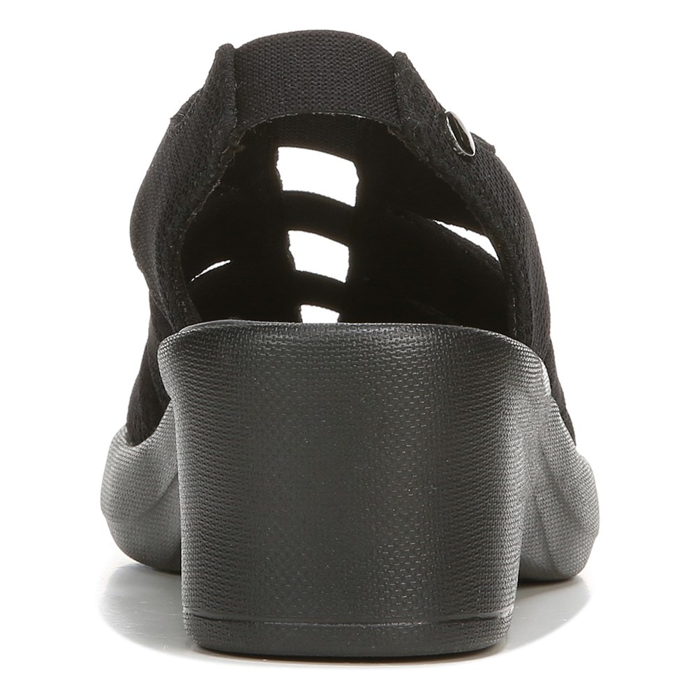 Bzees Finale Peep Toe Sandal - Black