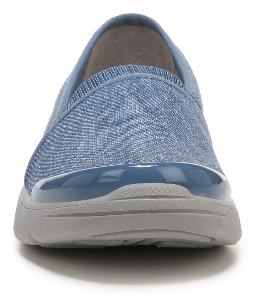 Bzees Lollipop Slip On - Blue Denim Fabric Bzees Lollipop Slip On - Blue Denim Fabric