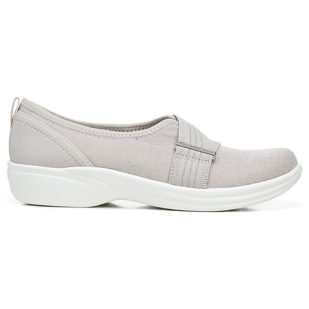 Bzees Niche III Slip On - Sandnet Beige Fabric Bzees Niche III Slip On - Sandnet Beige Fabric