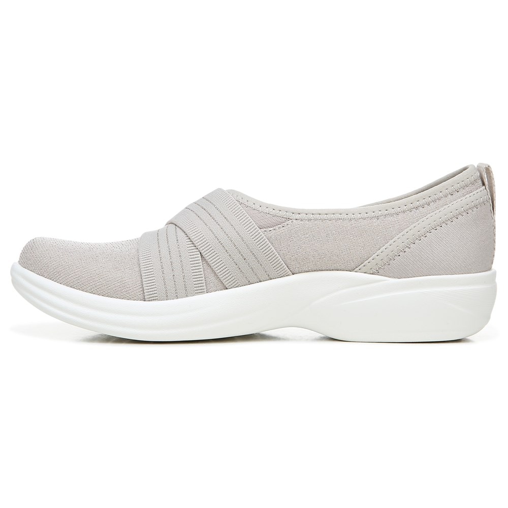 Bzees Niche III Slip On - Sandnet Beige Fabric Bzees Niche III Slip On - Sandnet Beige Fabric