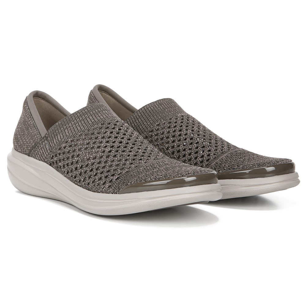 Bzees Charlie Knit Slip On - Morel Fabric