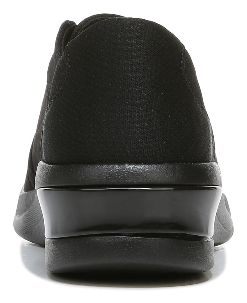 Bzees Florence Slip On Sneaker - Black Leopard Print Bzees Florence Slip On Sneaker - Black Leopard Print