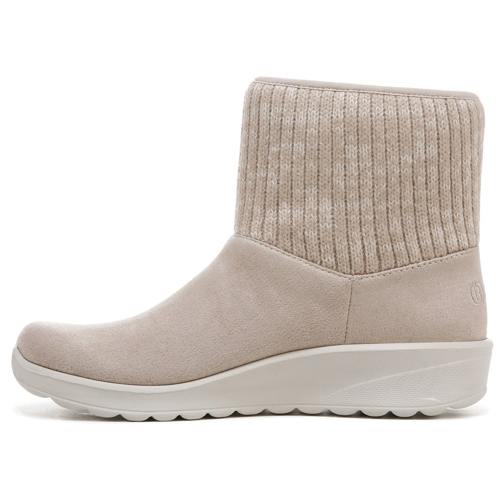 Bzees Gloria Bootie - Barley Beige Fabric