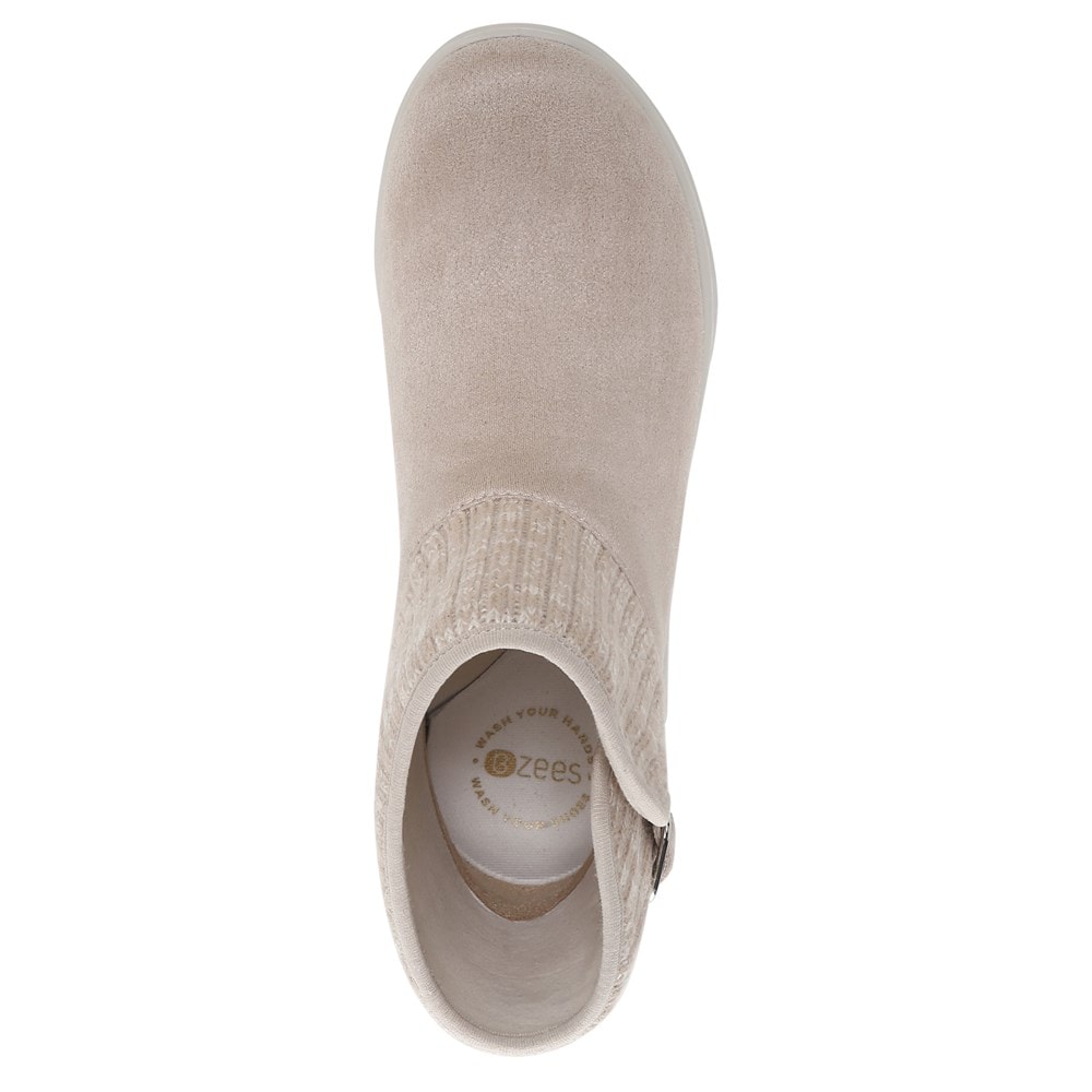 Bzees Gloria Bootie - Barley Beige Fabric