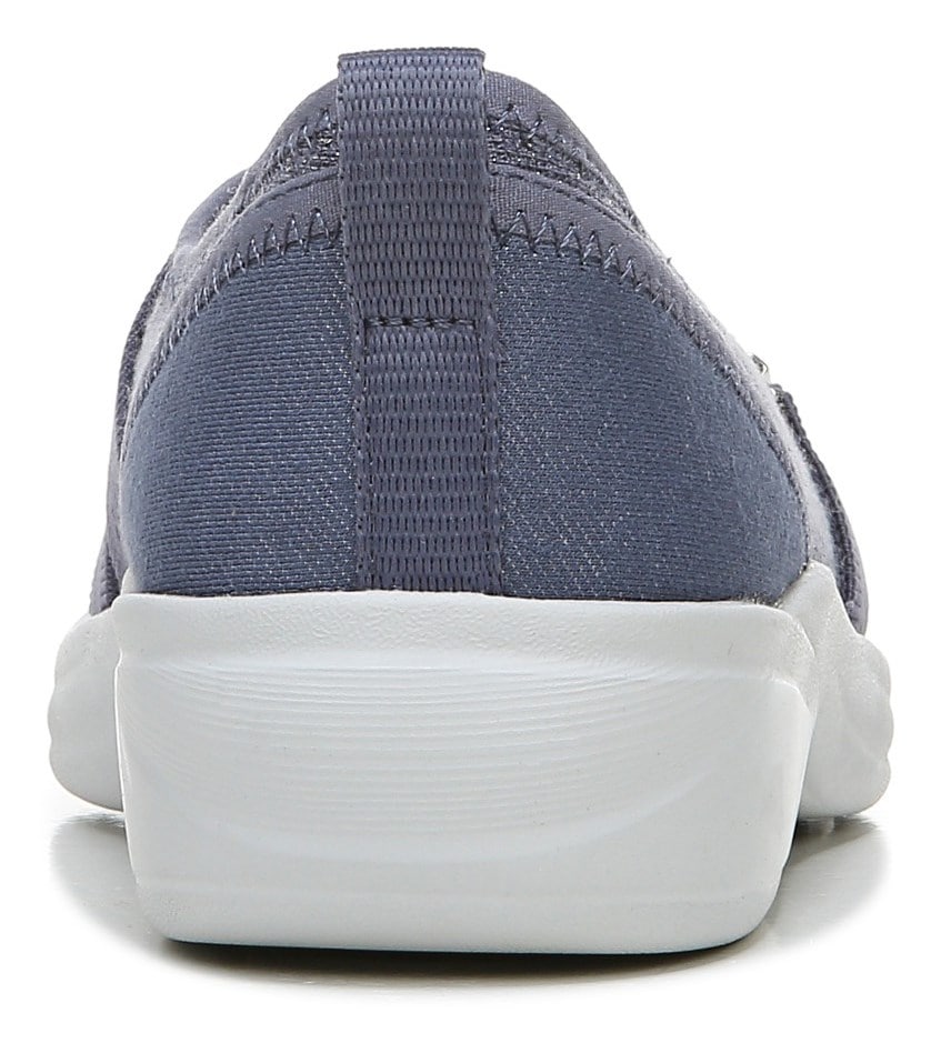 Bzees Niche III Slip On - Folkstone Blue Grey Fabric Bzees Niche III Slip On - Folkstone Blue Grey Fabric