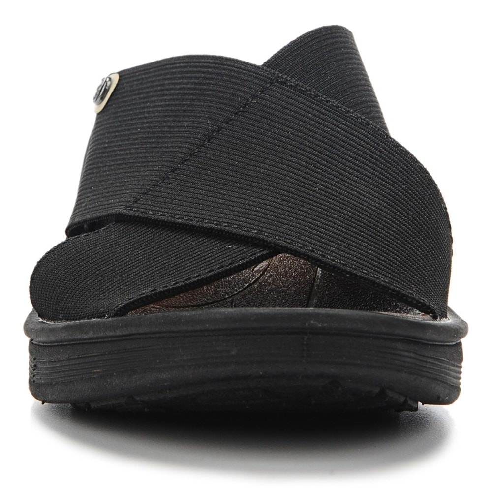 Bzees Desire Wedge Sandal - Black Bzees Desire Wedge Sandal - Black