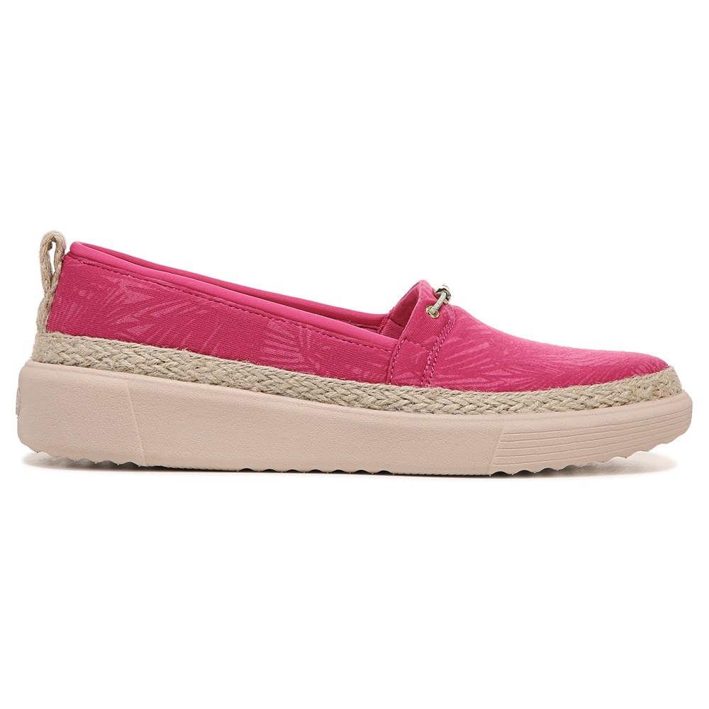 Bzees Maui Slip On - Pink Palm Fabric Bzees Maui Slip On - Pink Palm Fabric