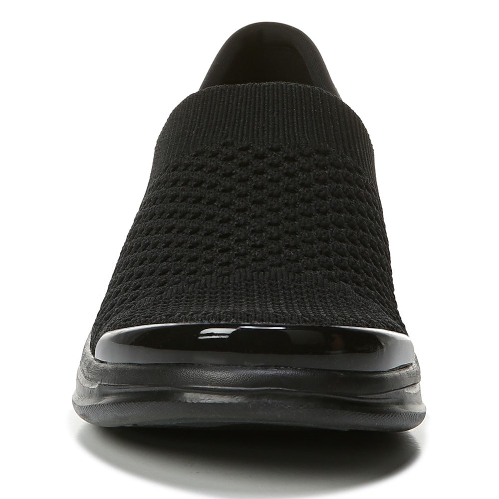 Bzees Charlie Knit Slip On - Black Fabric Bzees Charlie Knit Slip On - Black Fabric