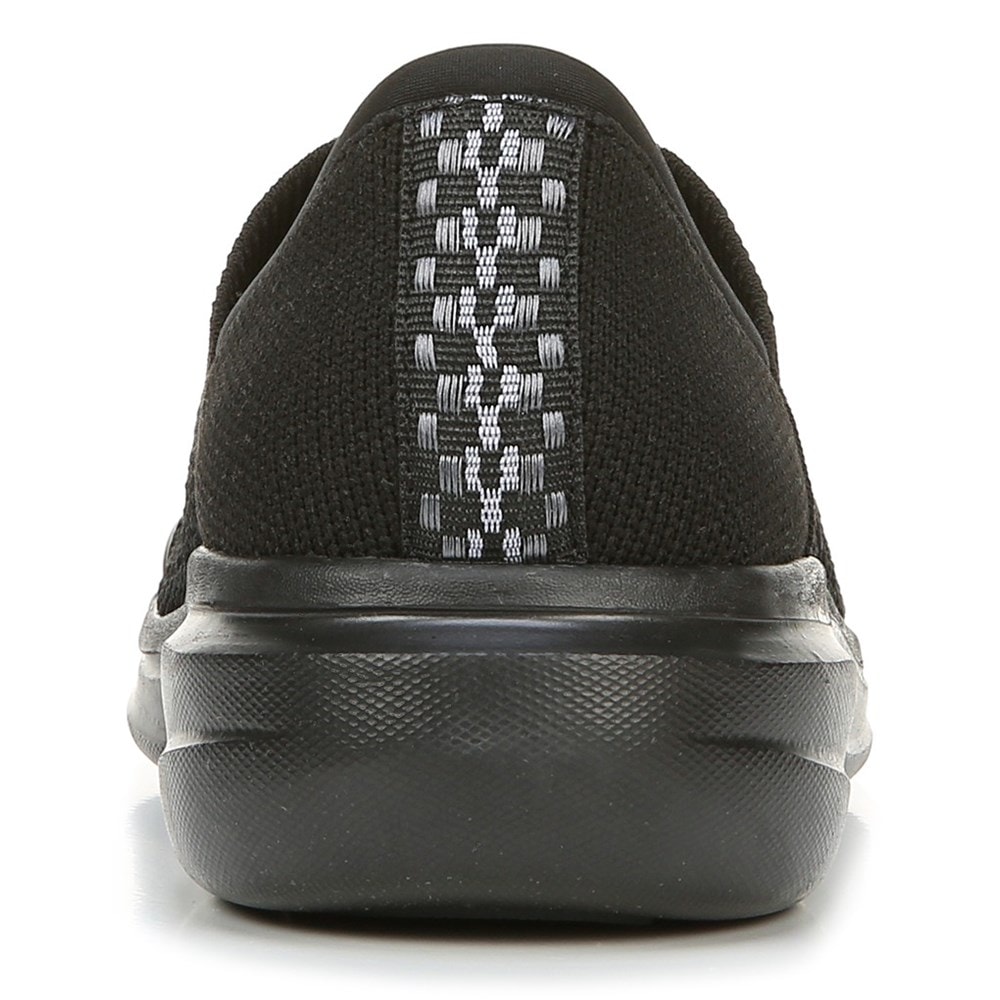 Bzees Charlie Knit Slip On - Black Fabric Bzees Charlie Knit Slip On - Black Fabric