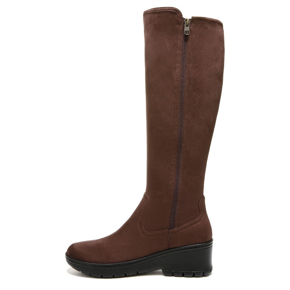 Bzees Brandy Knee High Boot - Chicory Brown Fabric Bzees Brandy Knee High Boot - Chicory Brown Fabric