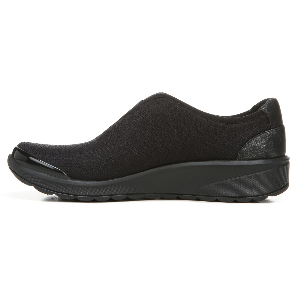 Bzees Glory Slip On - Black Fabric