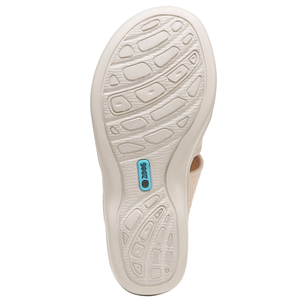 Bzees Daytona Slingback Wedge Sandal - Sand Brown Knit Bzees Daytona Slingback Wedge Sandal - Sand Brown Knit