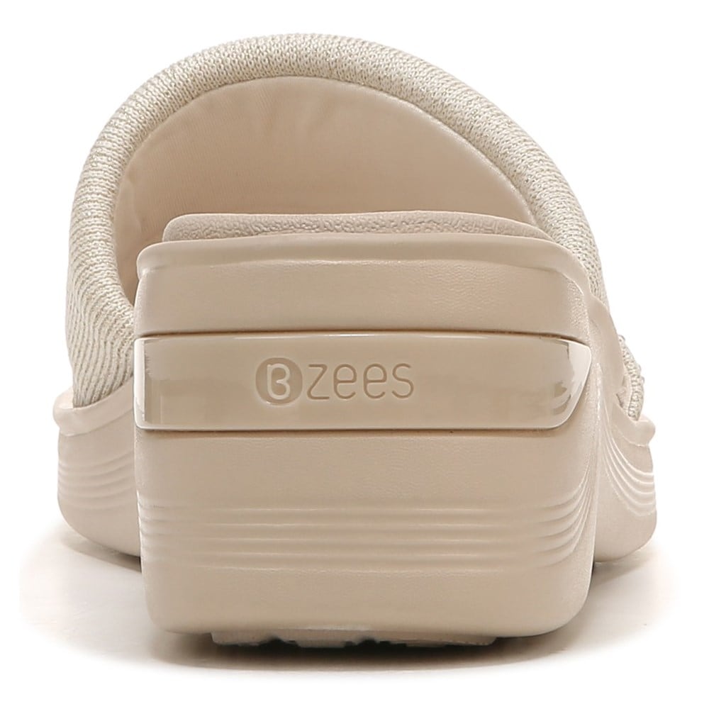 Bzees Dynasty Bright Wedge Sandal - Beige Rhinestone Fabric Bzees Dynasty Bright Wedge Sandal - Beige Rhinestone Fabric