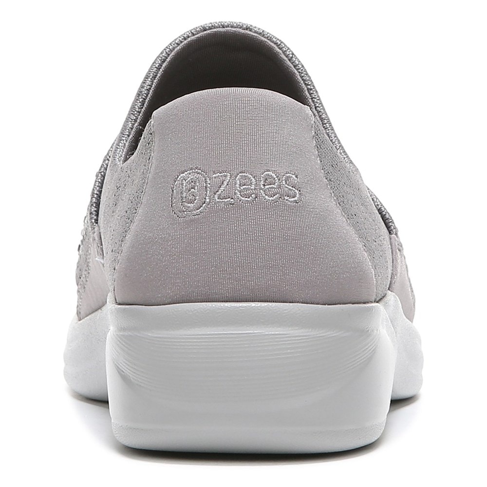 Bzees Pizazz Slip On - Evening Sky Grey Sparkle Knit Bzees Pizazz Slip On - Evening Sky Grey Sparkle Knit