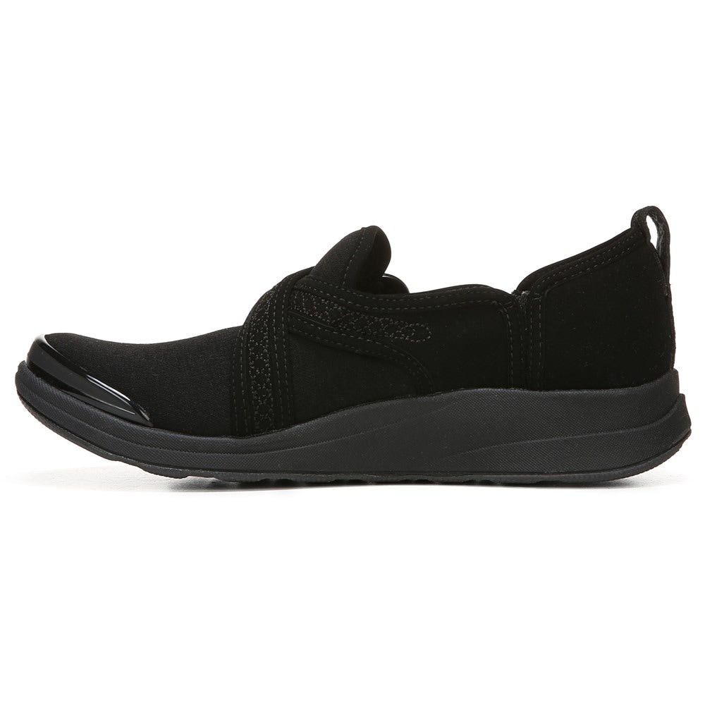 Bzees Indigo Slip On - Black Fabric Bzees Indigo Slip On - Black Fabric
