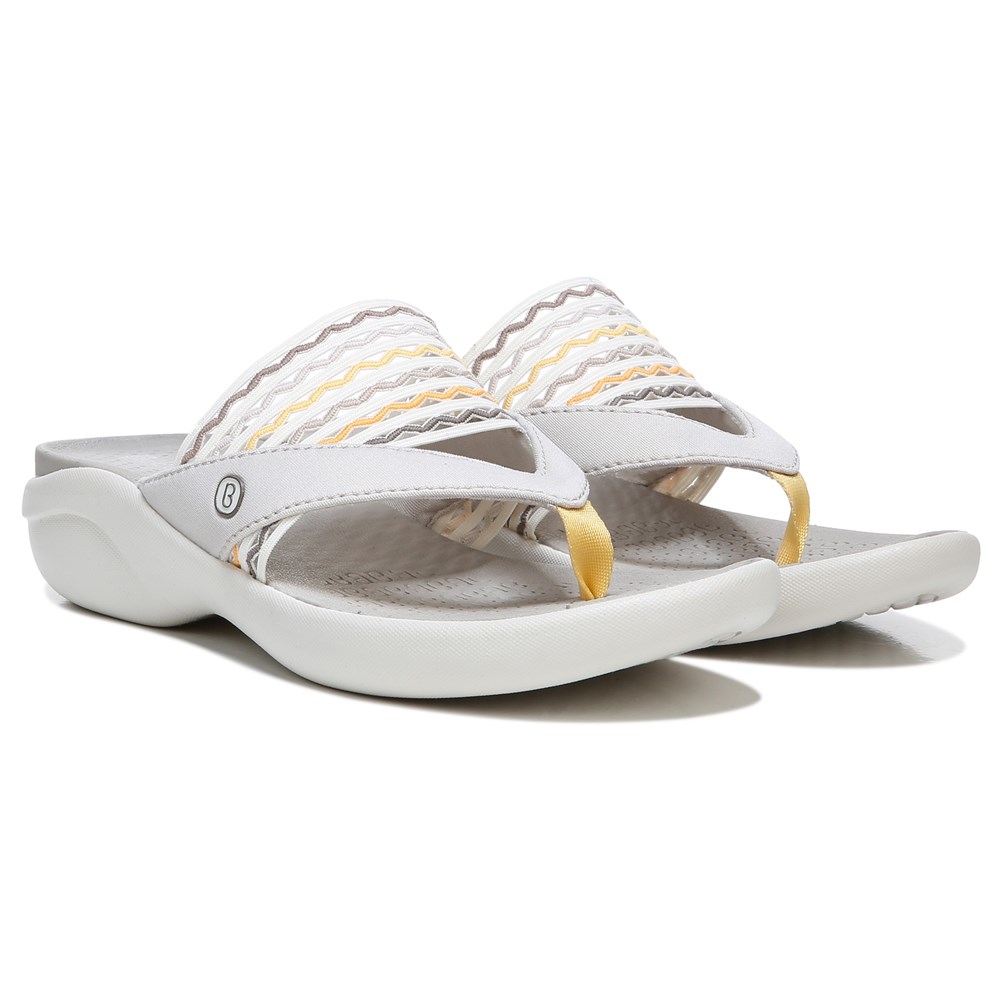 Bzees Cabana Flip Flop Sandal - Taupe Ripple Gore