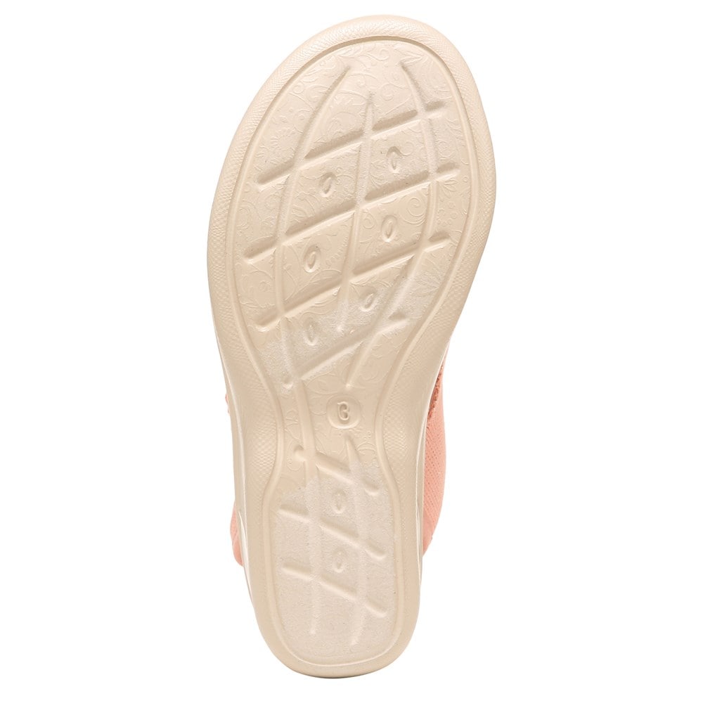 Bzees Star Bright Sandal - Peach Rhinestone Knit Bzees Star Bright Sandal - Peach Rhinestone Knit