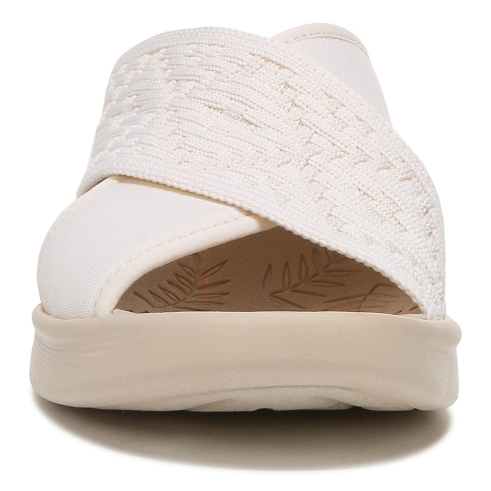 Bzees Sundance Wedge Sandal - Beige Fabric Bzees Sundance Wedge Sandal - Beige Fabric