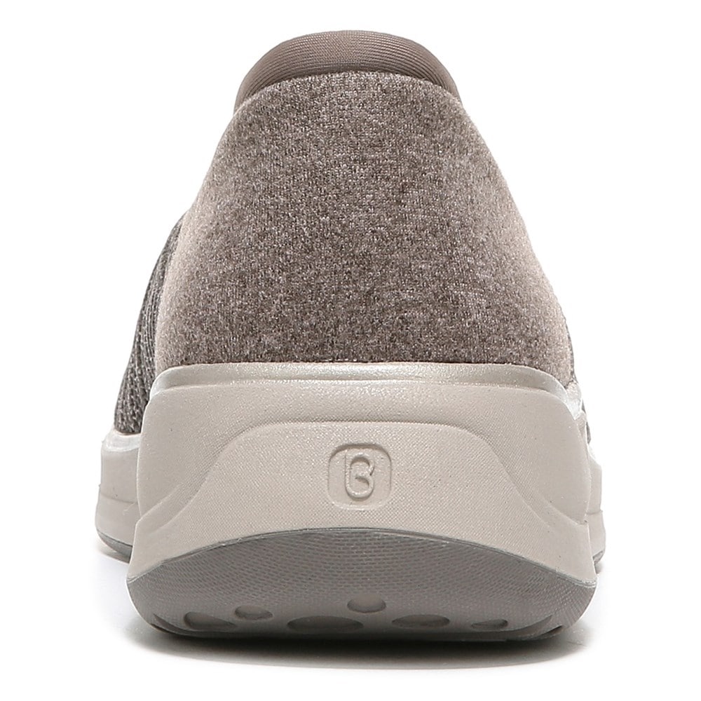 Bzees Triumph Slip On - Morel Brown Knit Fabric Bzees Triumph Slip On - Morel Brown Knit Fabric
