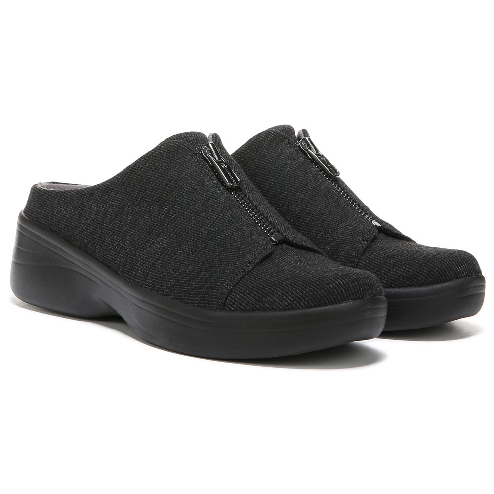 Bzees Easy Going Mule - Black Fabric