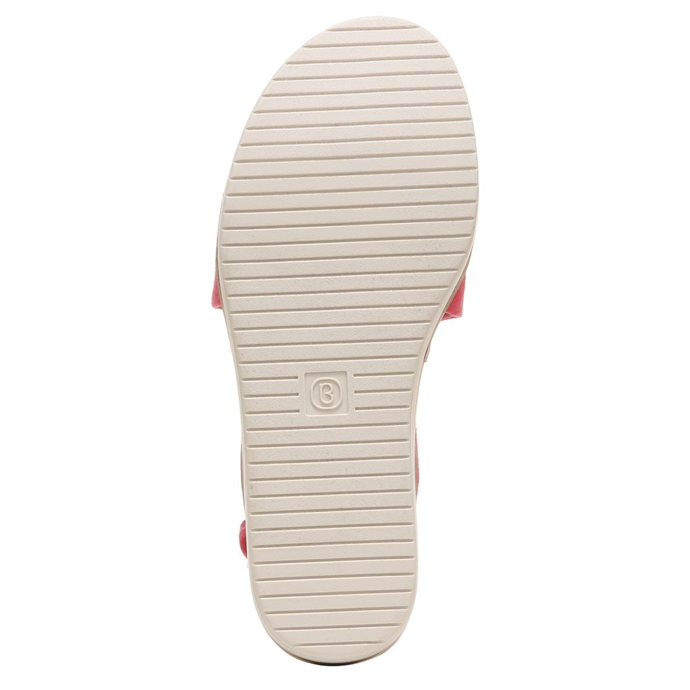 Bzees Radiant Wedge Sandal - Coral Palm Fabric Bzees Radiant Wedge Sandal - Coral Palm Fabric