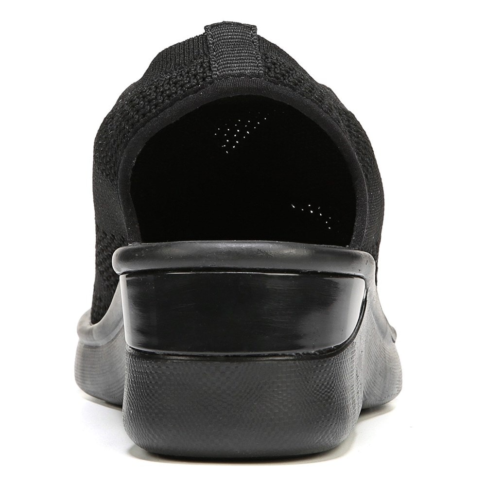 Bzees Secret Wedge Sandal - Black Knit Bzees Secret Wedge Sandal - Black Knit