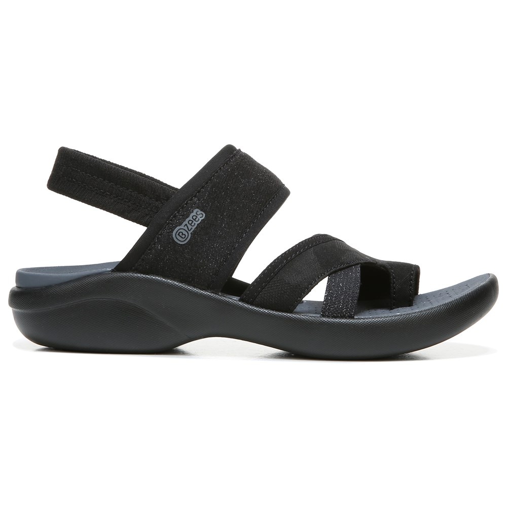 Bzees Call Me Sandal - Black Bzees Call Me Sandal - Black