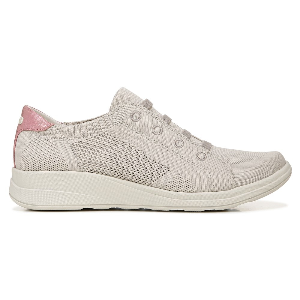 Bzees Golden Knit Slip On Sneaker - Taupe Bzees Golden Knit Slip On Sneaker - Taupe