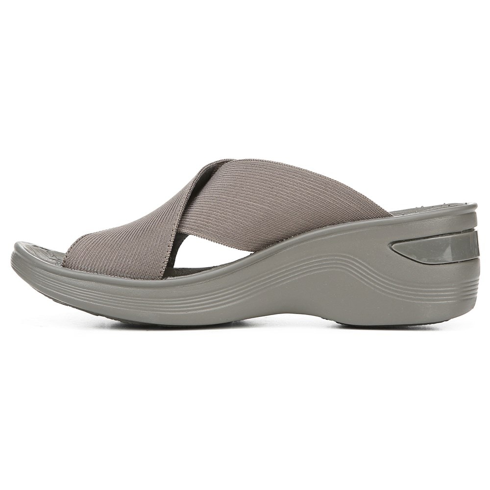 Bzees Desire Wedge Sandal - Morel Stretch Fabric Bzees Desire Wedge Sandal - Morel Stretch Fabric
