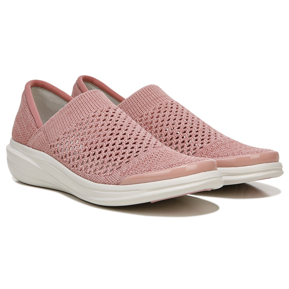 Bzees Charlie Knit Slip On - Rose